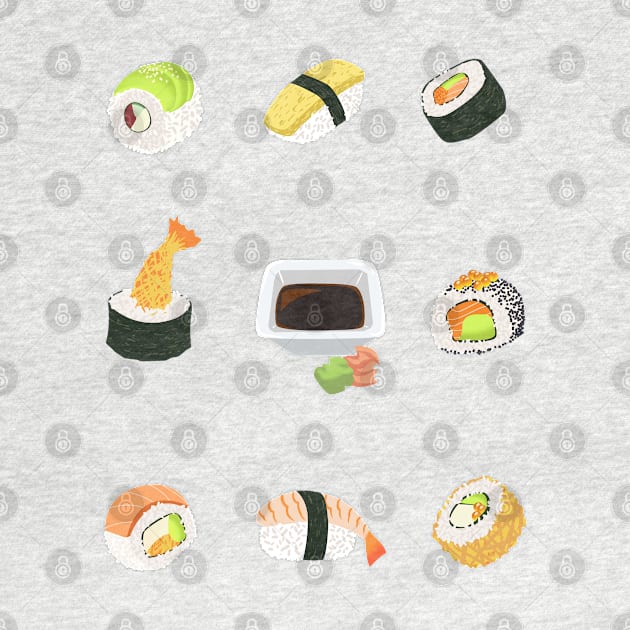 Sushi by AltIllustration